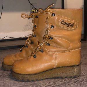 Vintage cougar boots